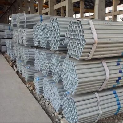 ভালো দাম এএসটিএম A53 Gr.B DN100 ERW গ্যাস ট্রান্সমিশনের জন্য গরম ডুব গ্যালভানাইজড স্টীল পাইপ অনলাইন
