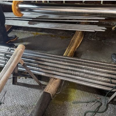 ডিআইএন 2448 ST37 ST52 ক্রোম-প্লেটেড হাইড্রোলিক সিলিন্ডারের জন্য কোল্ড রোলড টিউব